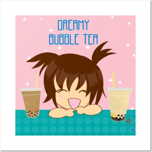 Bubble tea Posters and Art